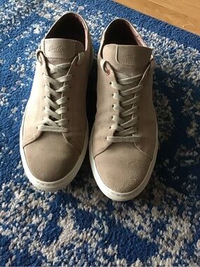 Good Man Brand Premium Edge Lo-Top Suede Sneakers